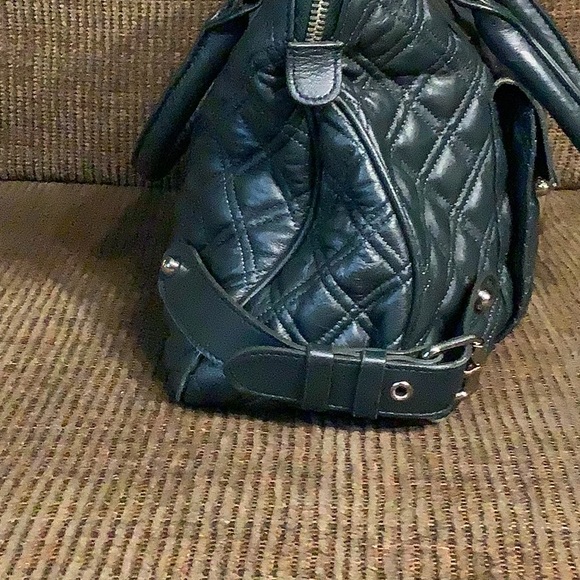 Marc Jacobs Ursula Elise in gunmetal blue color, EUC - Picture 4 of 9